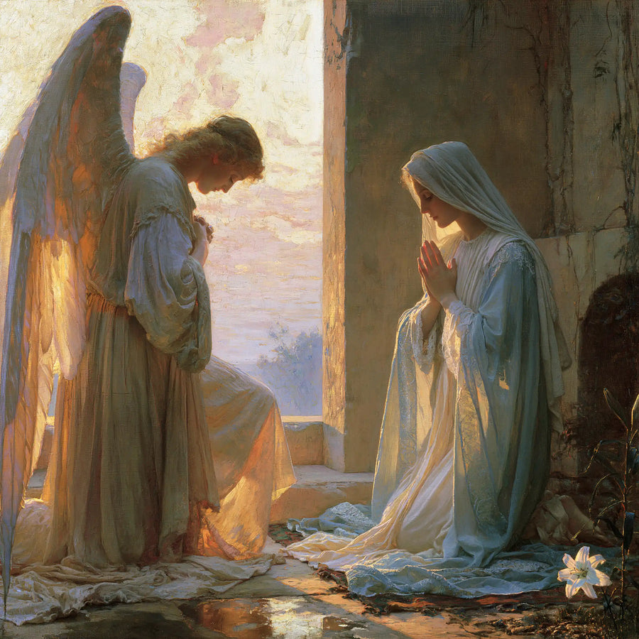 The Annunciation - The Annunciation at Dawn · Square n° 1