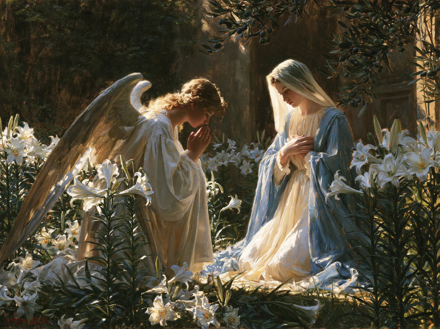 The Annunciation - The Annunciation in the Garden · Landscape n° 5