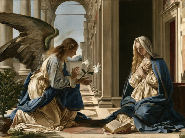 The Annunciation - Florentine Renaissance · Landscape n° 3