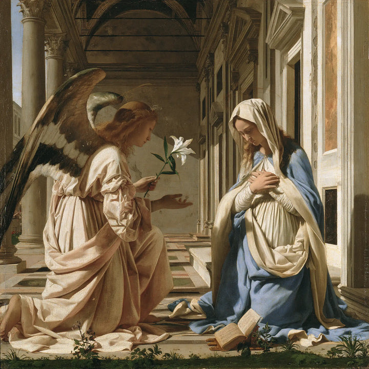 The Annunciation - Florentine Renaissance · Square n° 5