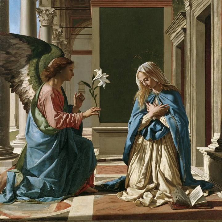 The Annunciation - Florentine Renaissance · Square n° 11