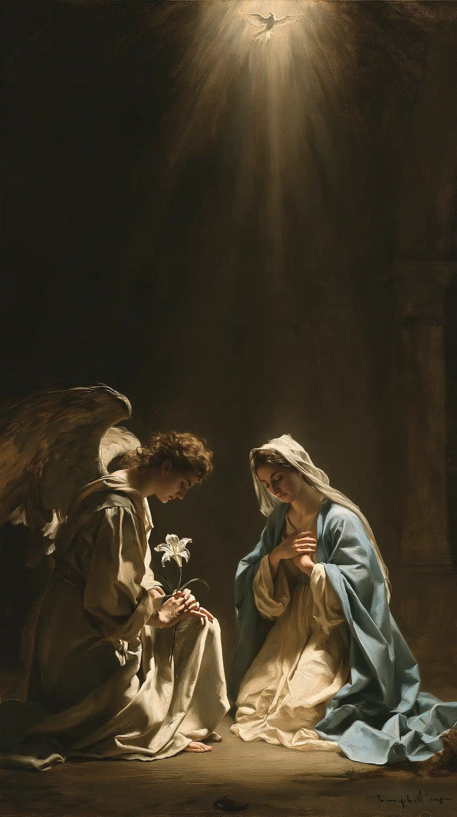 The Annunciation - The Holy Spirit · Portrait n° 3