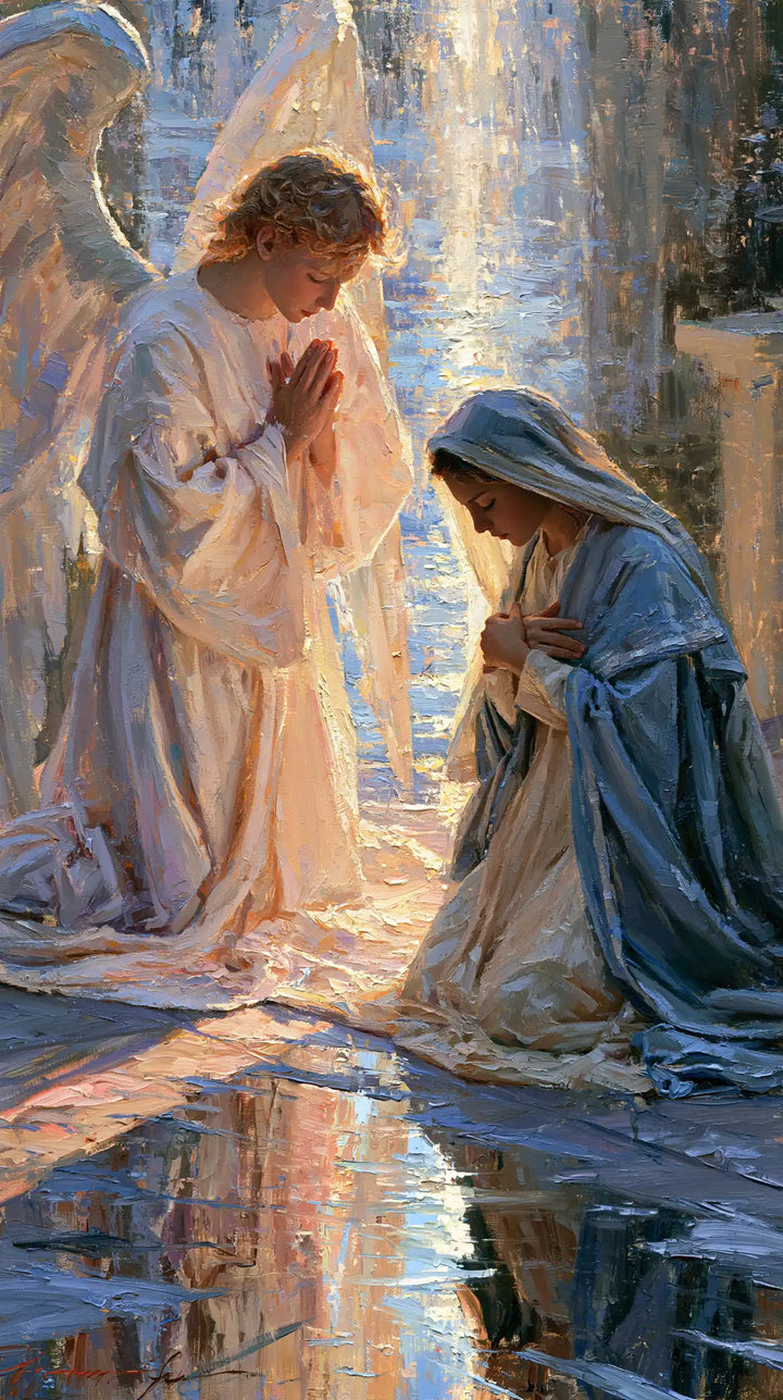 The Annunciation - Impressionist · Portrait n° 1