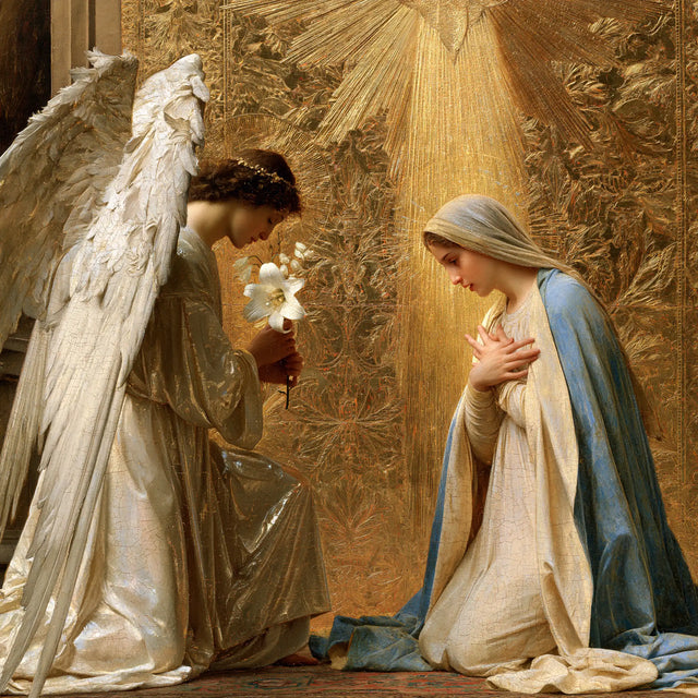 The Annunciation - Sacred Gold · Square n° 3