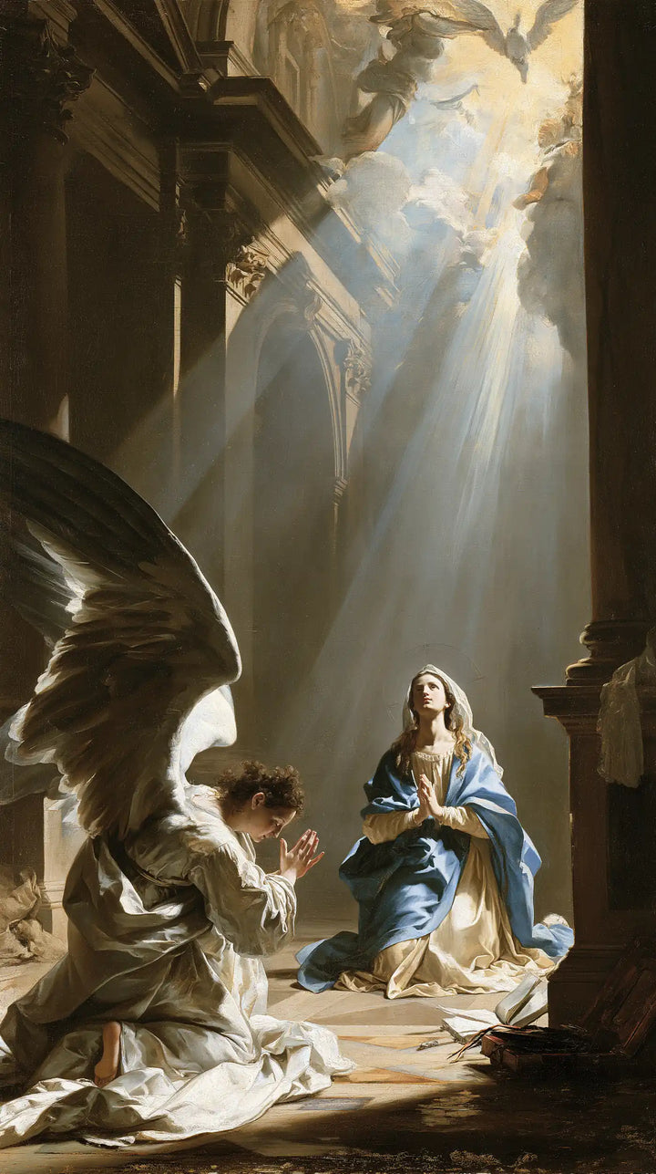 The Annunciation - Sacred Monumental View · Portrait n° 5