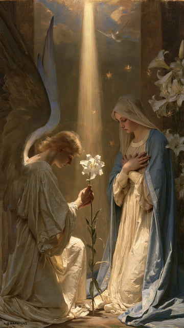 The Annunciation - Symbolist · Portrait n° 6