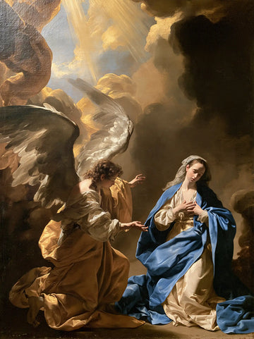 The Annunciation - Theatrical Baroque · Portrait n° 13