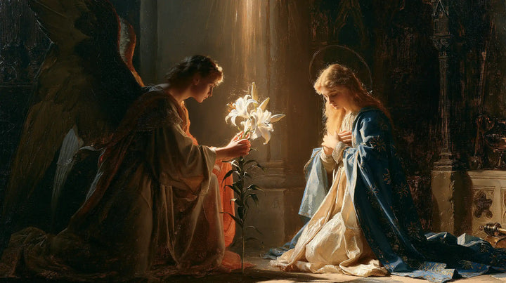 The Annunciation - The White Lily as Symbol · Landscape n° 16