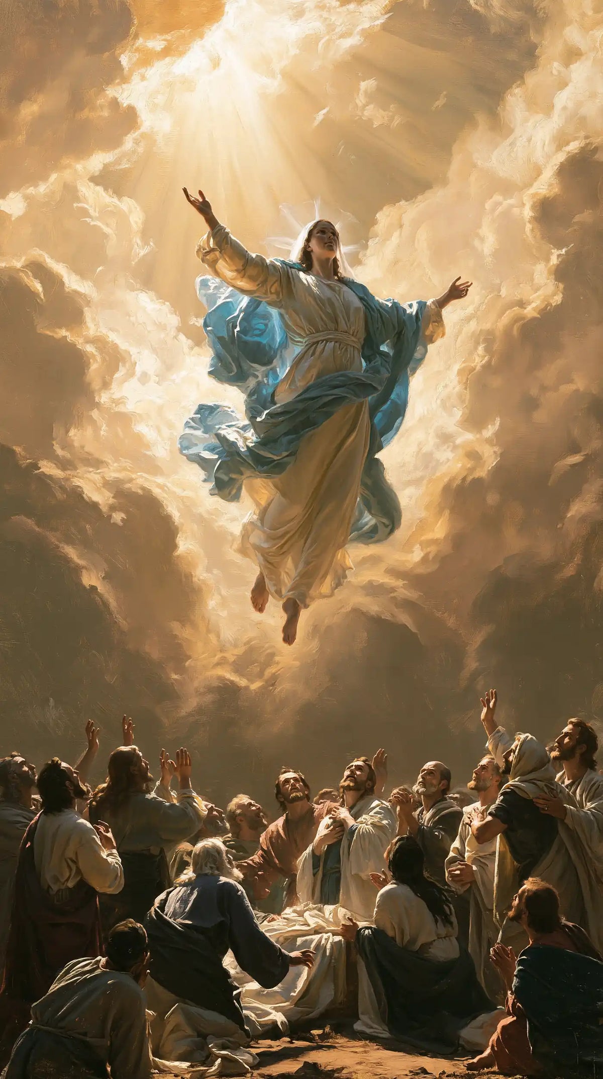 The Assumption of Mary - Assumption with the Apostles · Portrait n° 2