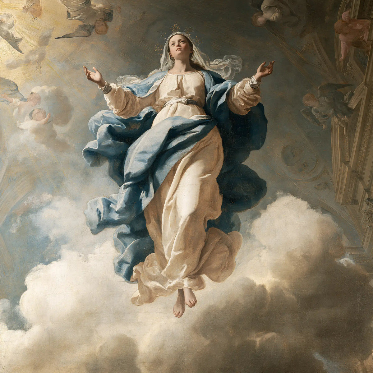 The Assumption of Mary — Ivory Before the Clouds