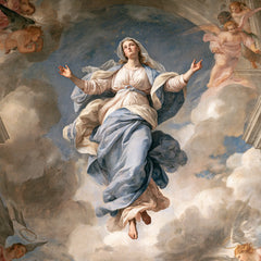 The Assumption of Mary — Palms Beneath the Angels of the Vault