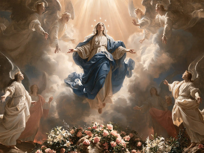 The Assumption of Mary — The Two Witnesses of the Heavenly Garden