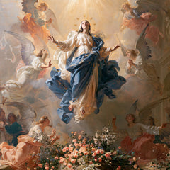 The Assumption of Mary — Flight in the Gentleness of Petals