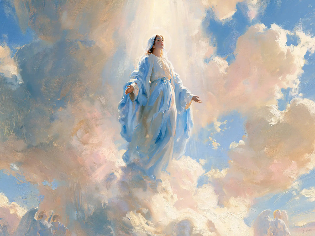 The Assumption of Mary — Day Dissolves into the Veil