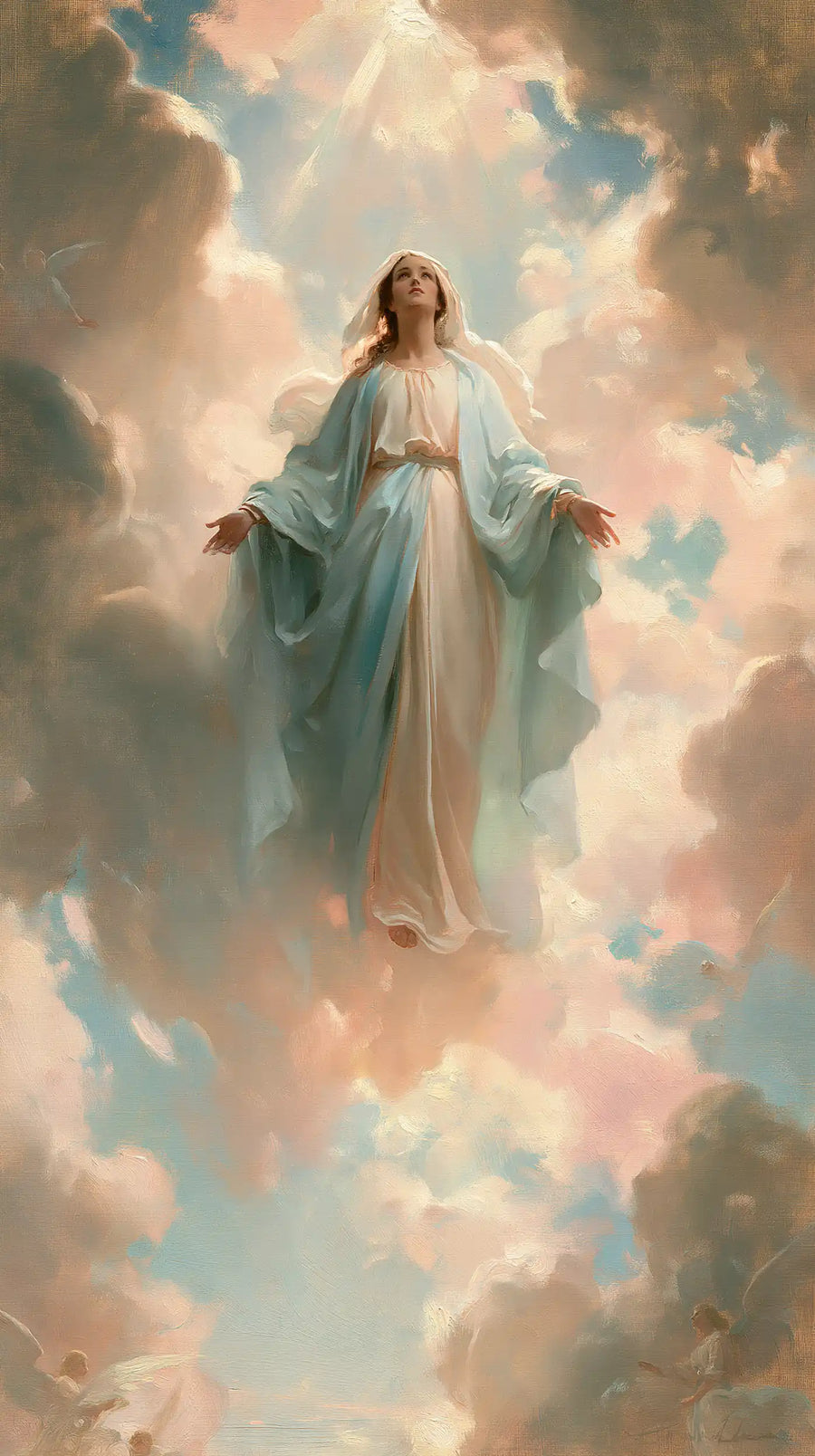 The Assumption of Mary - Impressionist · Portrait n° 3