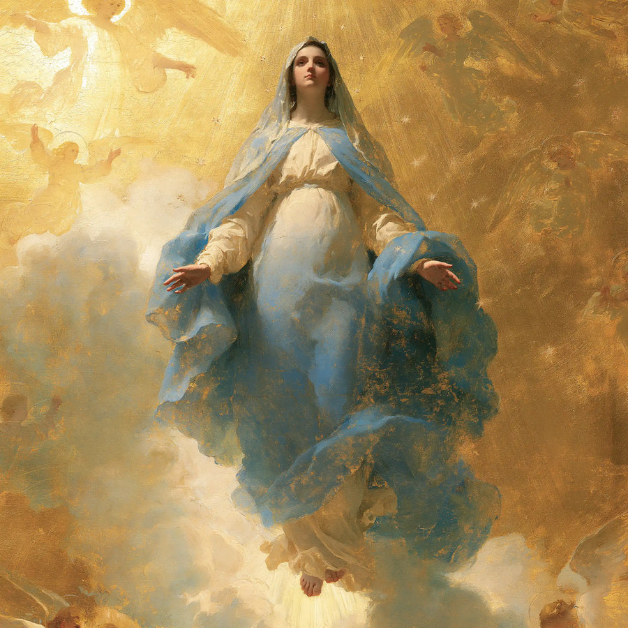 The Assumption of Mary - Sacred Gold · Square n° 3