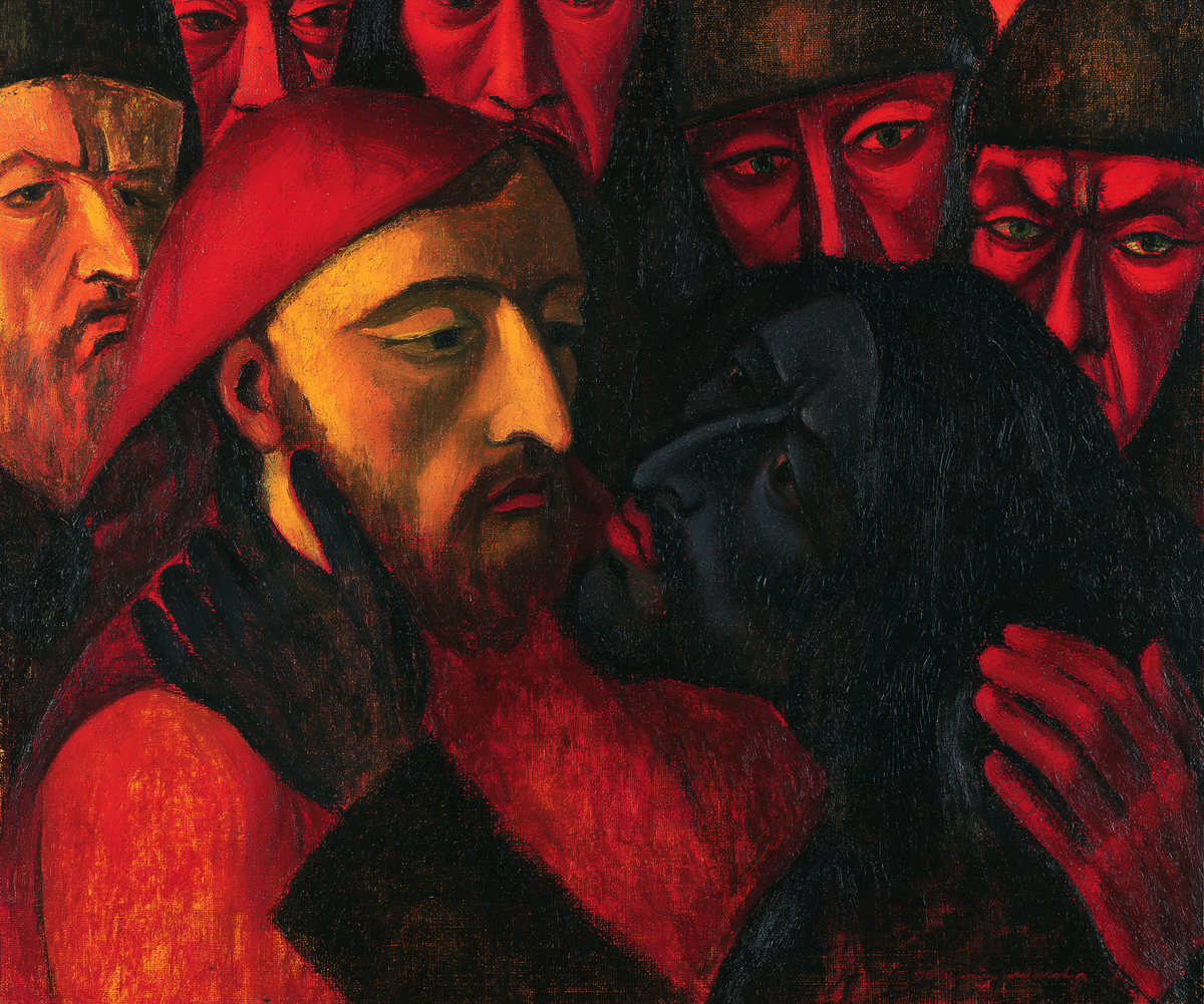 The Betrayal of Judas — The Kiss Among Ember Faces