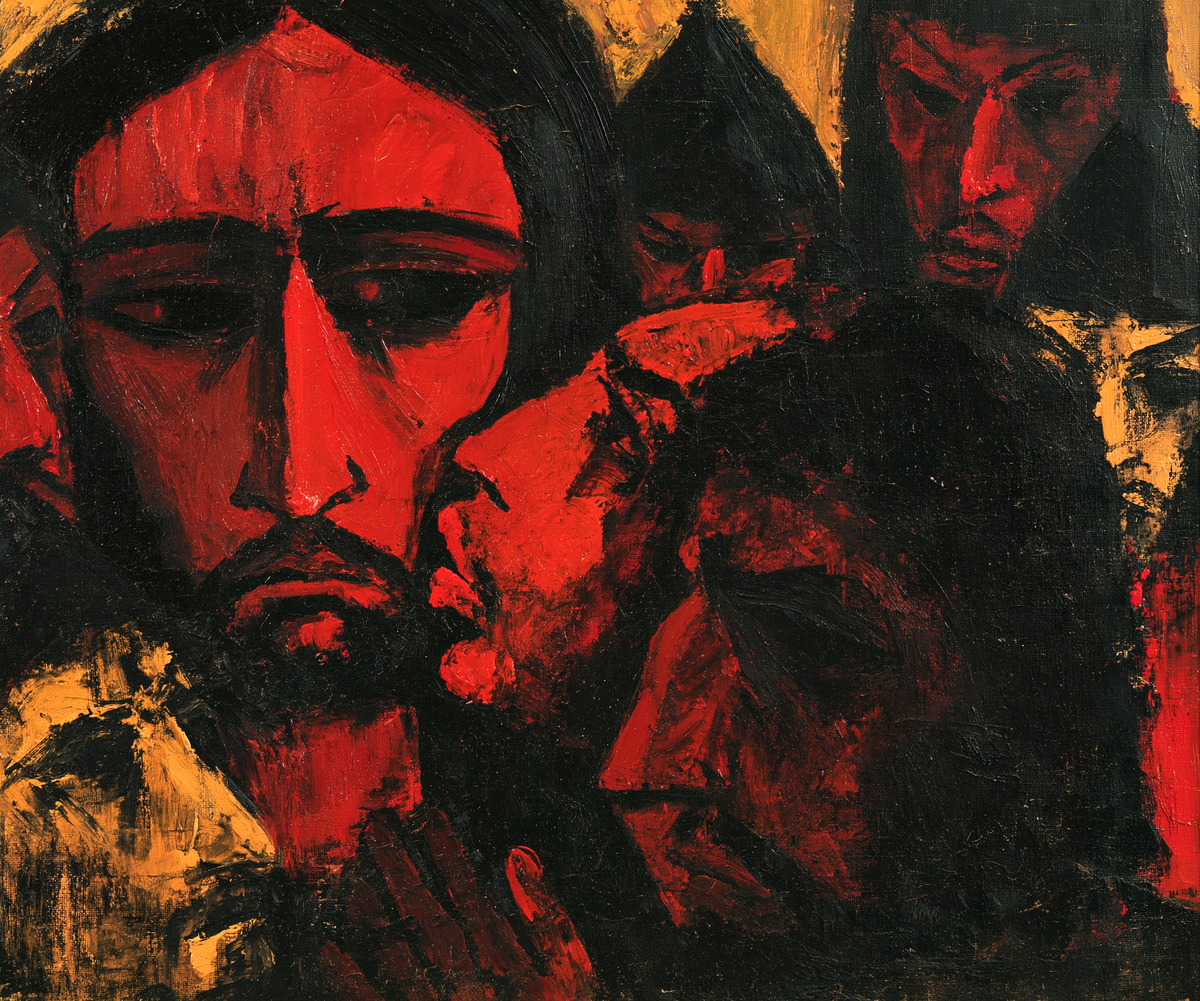 Het verraad van Judas - Expressionistisch · Landschap n° 2 - Christelijke kunst