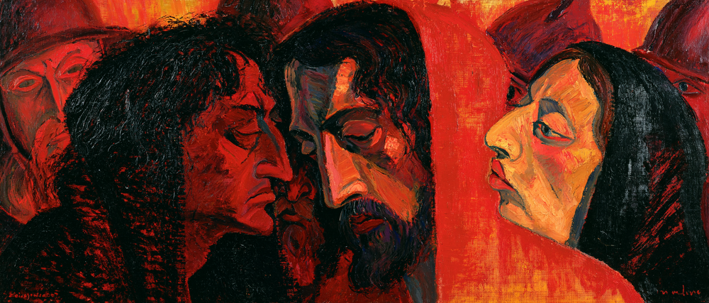Het verraad van Judas - Expressionistisch · Landschap n° 6 - Christelijke kunst