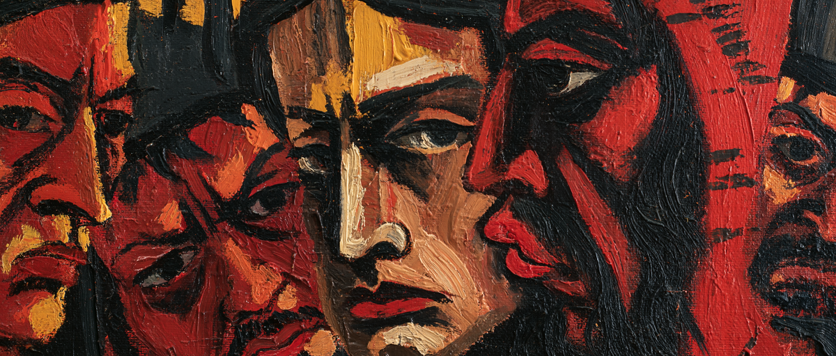 The Betrayal of Judas - Expressionist · Landscape n° 7 — aperçu de la finition sélectionnée