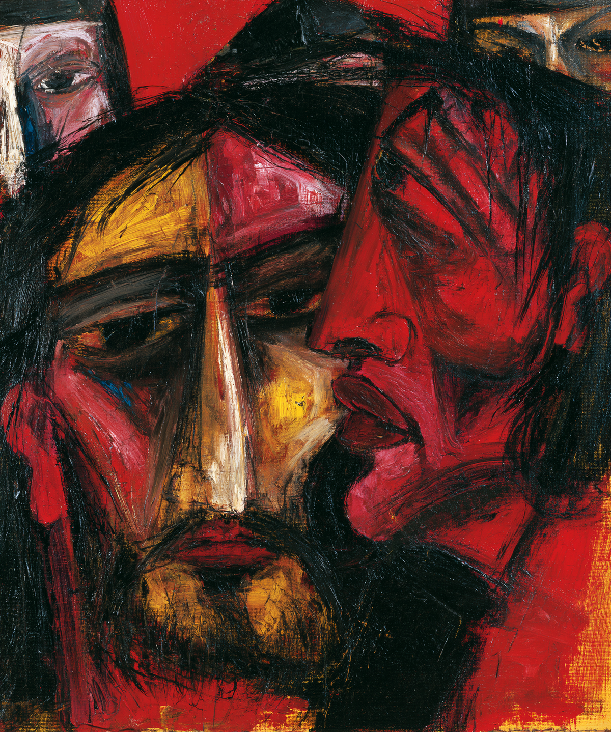 Het verraad van Judas - Expressionistisch · Portret n° 12 - Christelijke kunst