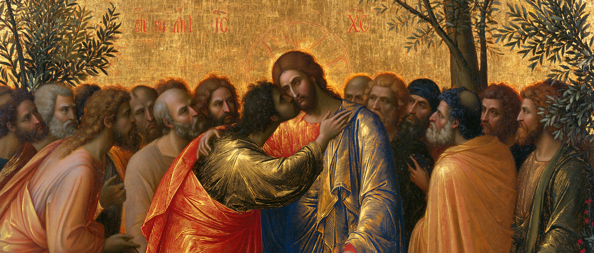 Het verraad van Judas - Heilige Gouden · Landschap n° 9 - Christelijke kunst