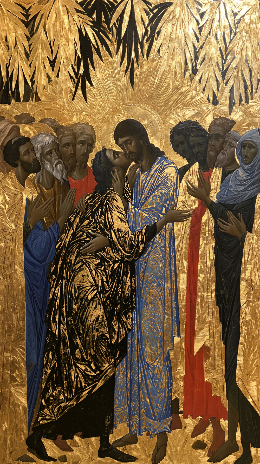 Het verraad van Judas - Heilige Gouden · Portret n° 1 - Christelijke kunst