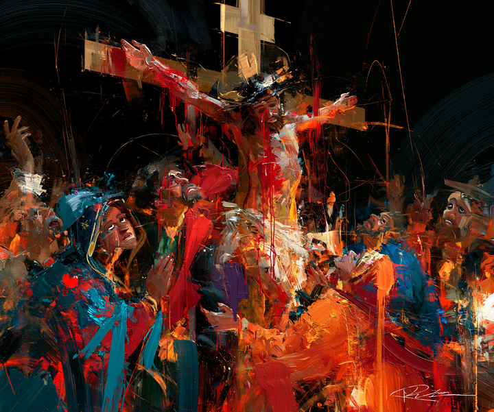 The Crucifixion - Expressionist · Landscape n° 2