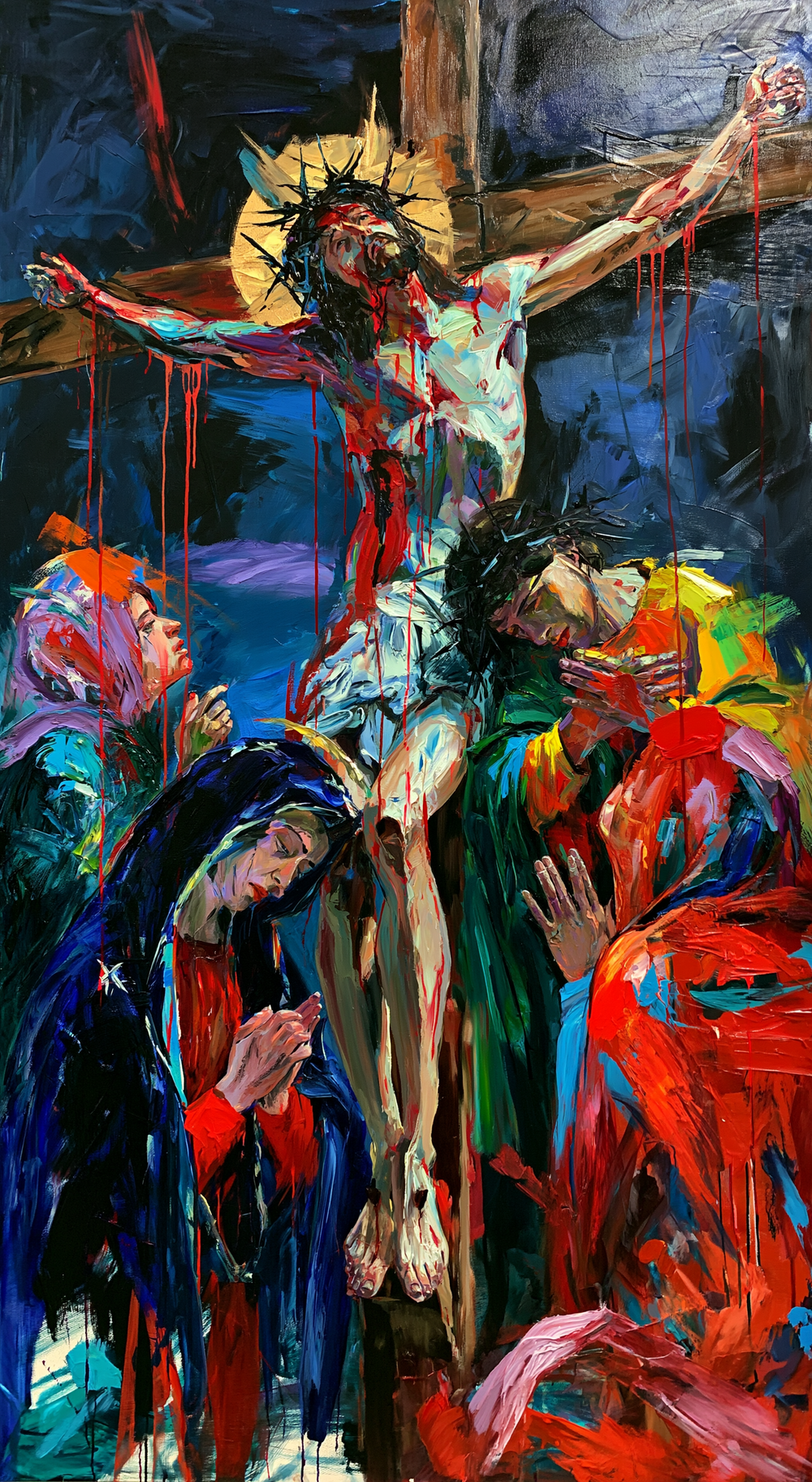 De kruisiging - Expressionistisch · Portret n° 8 - Christelijke kunst