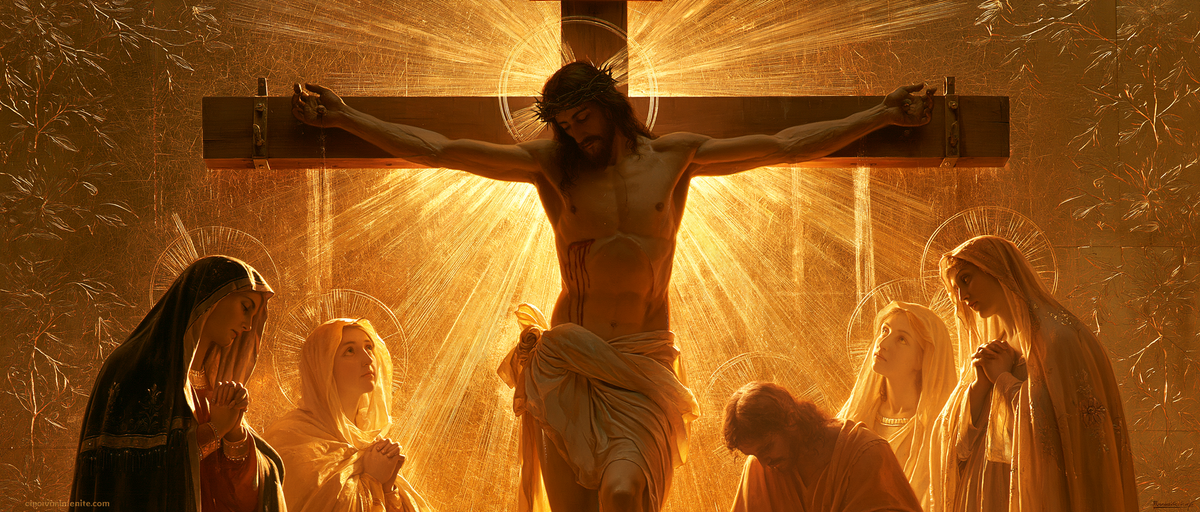 The Crucifixion - Sacred Gold · Landscape n° 5