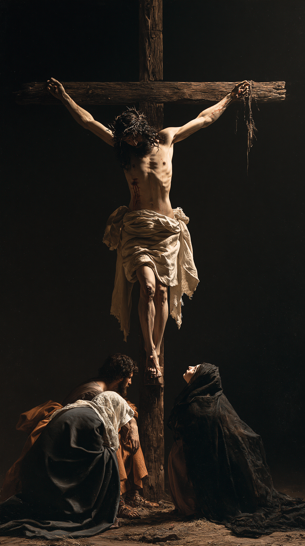 De kruisiging - Heilige stilte · Portret n° 6 - Christelijke kunst