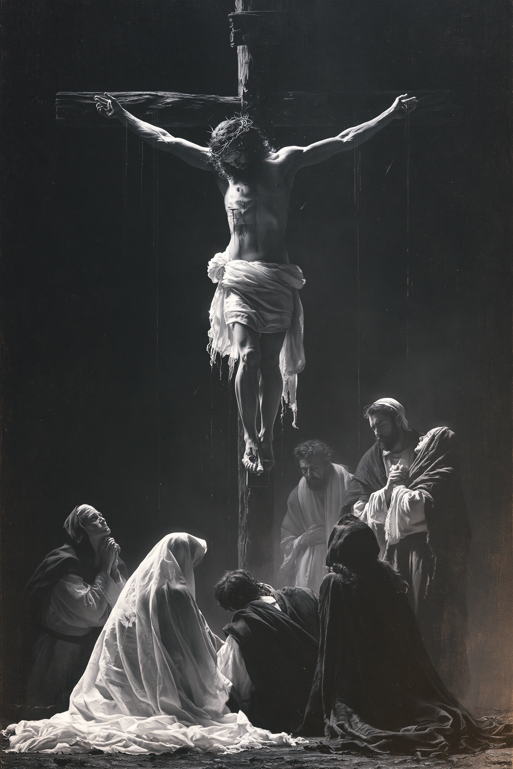 De kruisiging - Heilige stilte · Portret n° 10 - Christelijke kunst