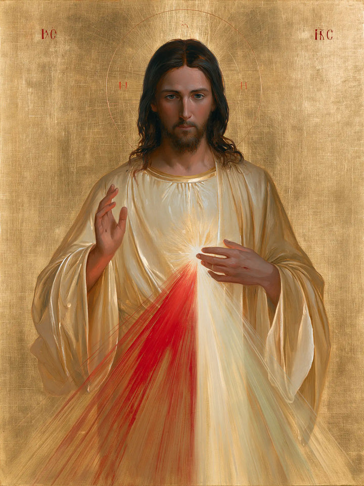 Divine Mercy Jesus - Contemporary Byzantine · Portrait n° 14