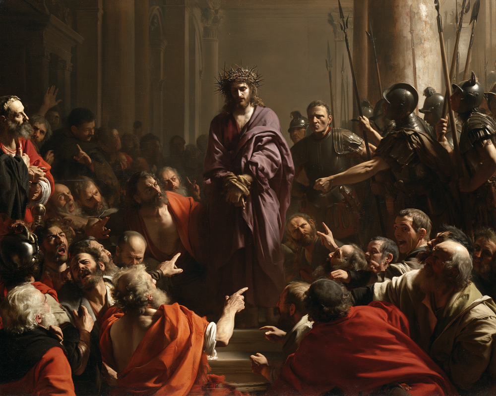 Ecce Homo - Explosie van beweging · Landschap n° 6 - Christelijke kunst