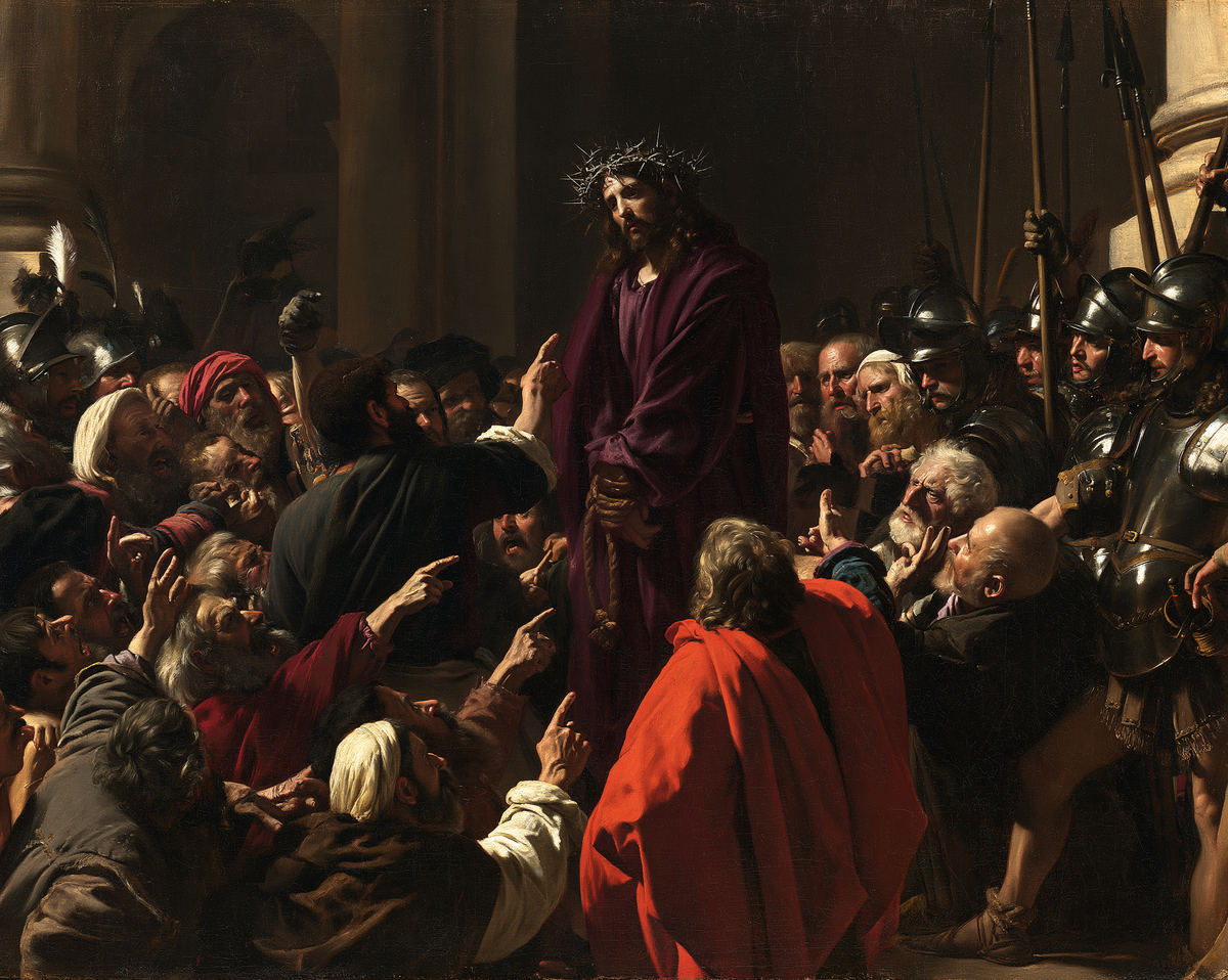 Ecce Homo - Explosie van beweging · Landschap n° 7 - Christelijke kunst
