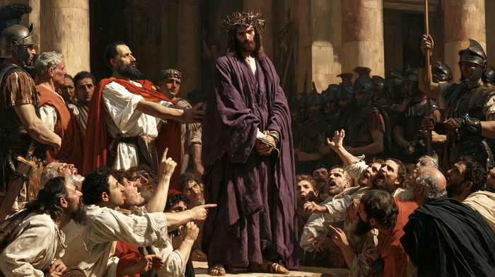 Ecce Homo — The Presence Between Columns and Cries