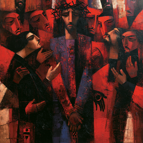Ecce Homo - Expressionist · Carré n° 3 - Christelijke kunst