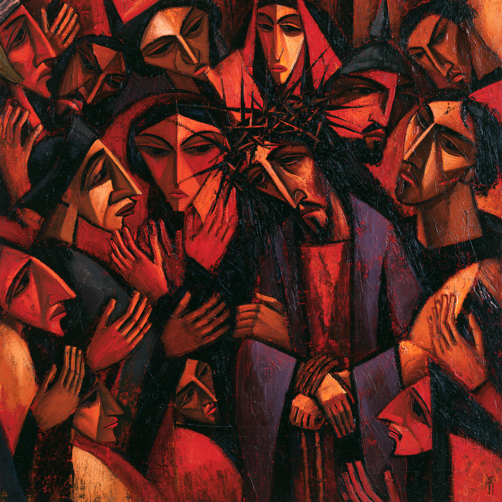 Ecce Homo - Expressionist · Carré n° 4 - Christelijke kunst