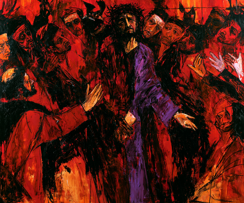 Ecce Homo - Expressionist · Landschap n° 1 - Christelijke kunst