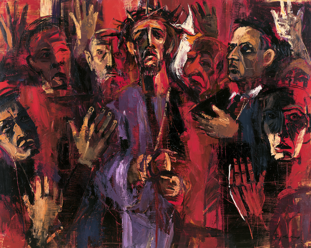 Ecce Homo - Expressionist · Landschap n° 4 - Christelijke kunst