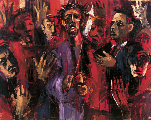 Ecce Homo - Expressionist · Landschap n° 4 - Christelijke kunst
