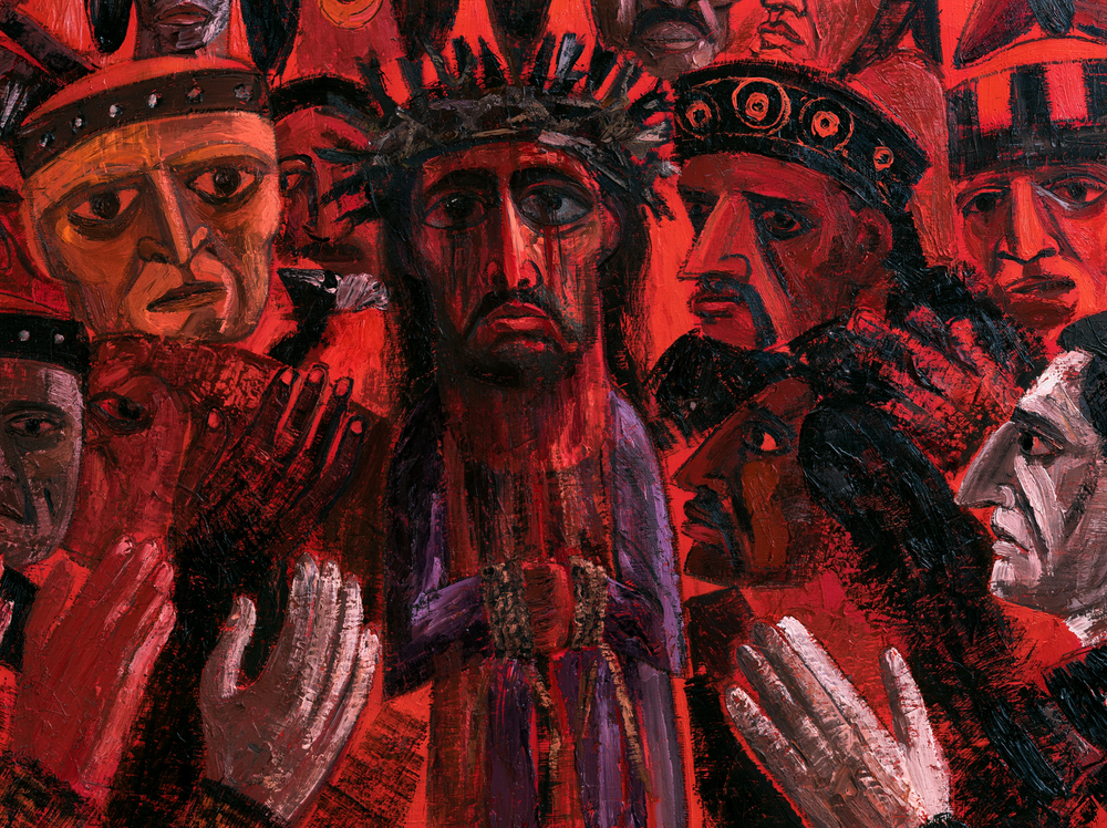 Ecce Homo - Expressionist · Landschap n° 8 - Christelijke kunst