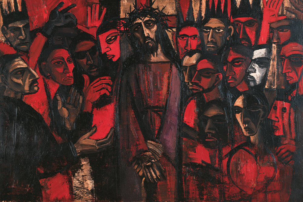 Ecce Homo - Expressionist · Landschap n° 14 - Christelijke kunst
