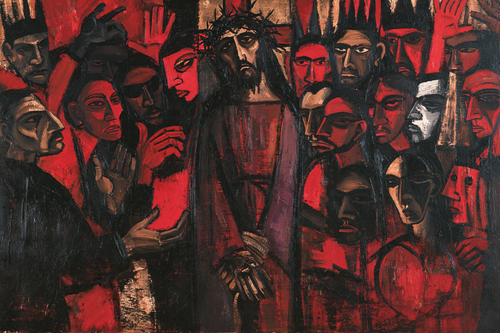 Ecce Homo - Expressionist · Landschap n° 14 - Christelijke kunst