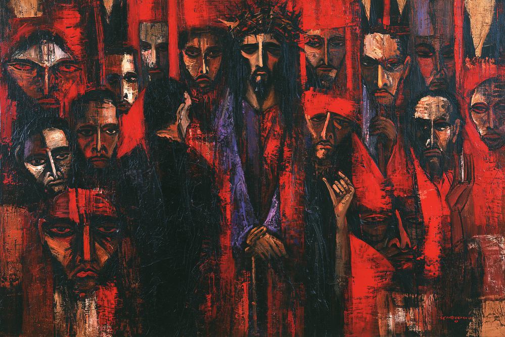 Ecce Homo - Expressionist · Landschap n° 15 - Christelijke kunst