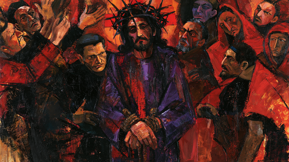 Ecce Homo - Expressionist · Landschap n° 16 - Christelijke kunst