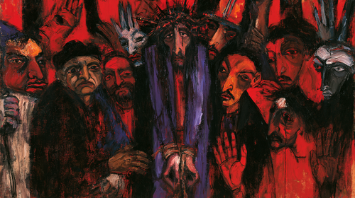 Ecce Homo - Expressionist · Landschap n° 19 - Christelijke kunst