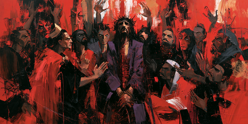 Ecce Homo - Expressionist · Landschap n° 23 - Christelijke kunst