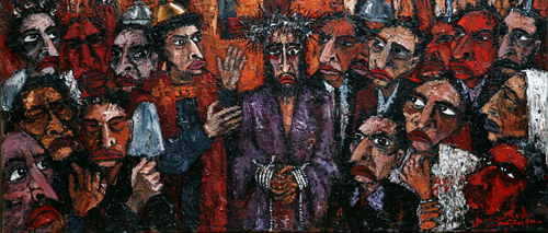 Ecce Homo - Expressionist · Landschap n° 24 - Christelijke kunst