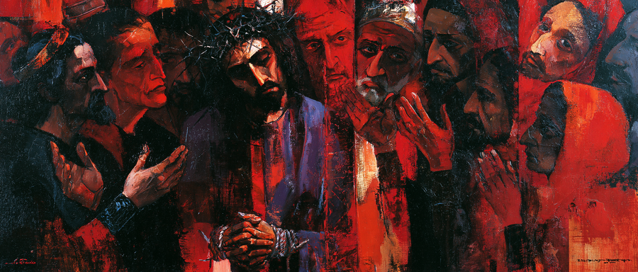 Ecce Homo - Expressionist · Landschap n° 25